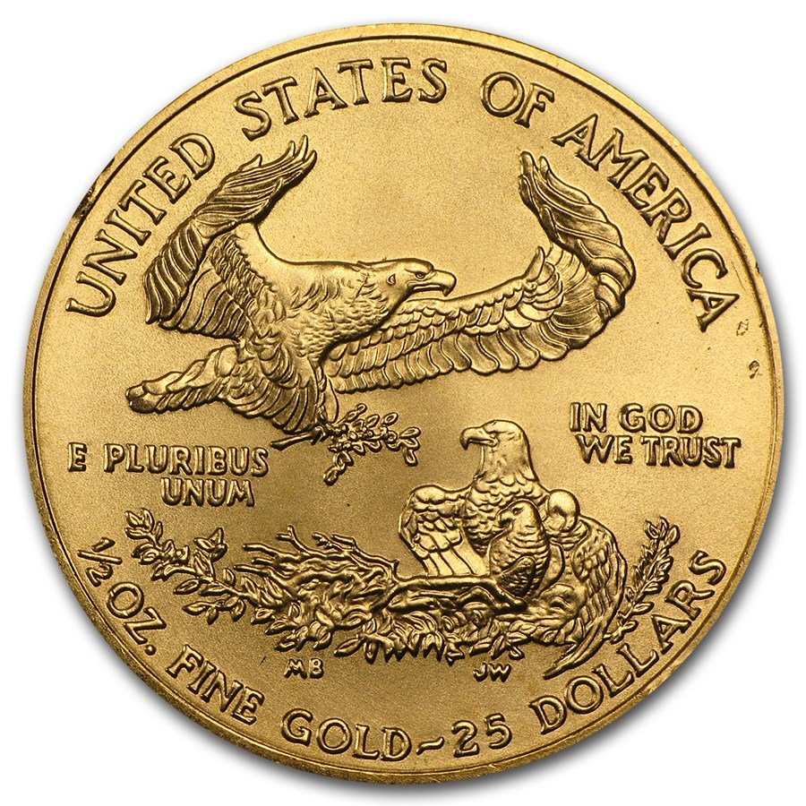 2007 1/2 oz American Gold Eagle BU